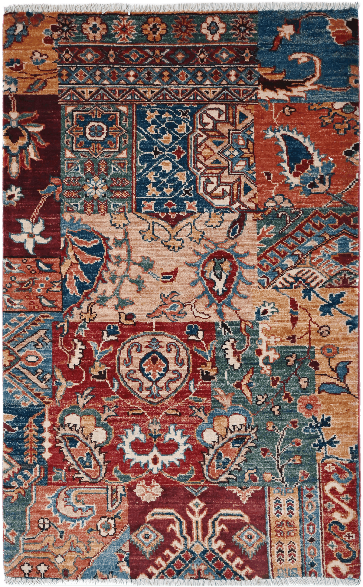 Patchwork Rug - 118 cm x 73 cm