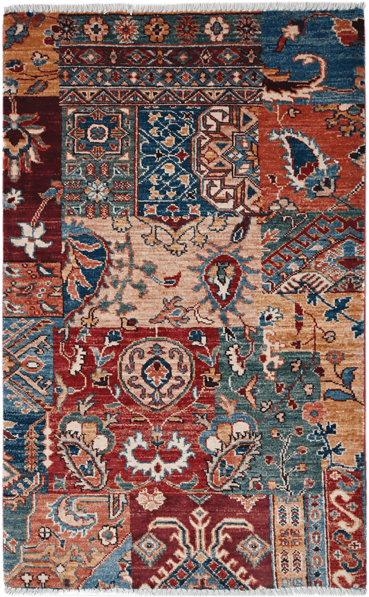 Patchwork Rug - 118 cm x 73 cm