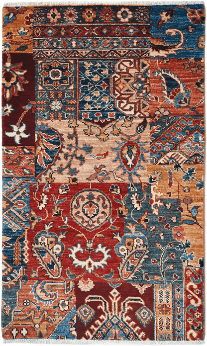 Patchwork Rug - 117 cm x 70 cm