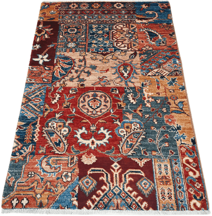 Patchwork Rug - 117 cm x 70 cm