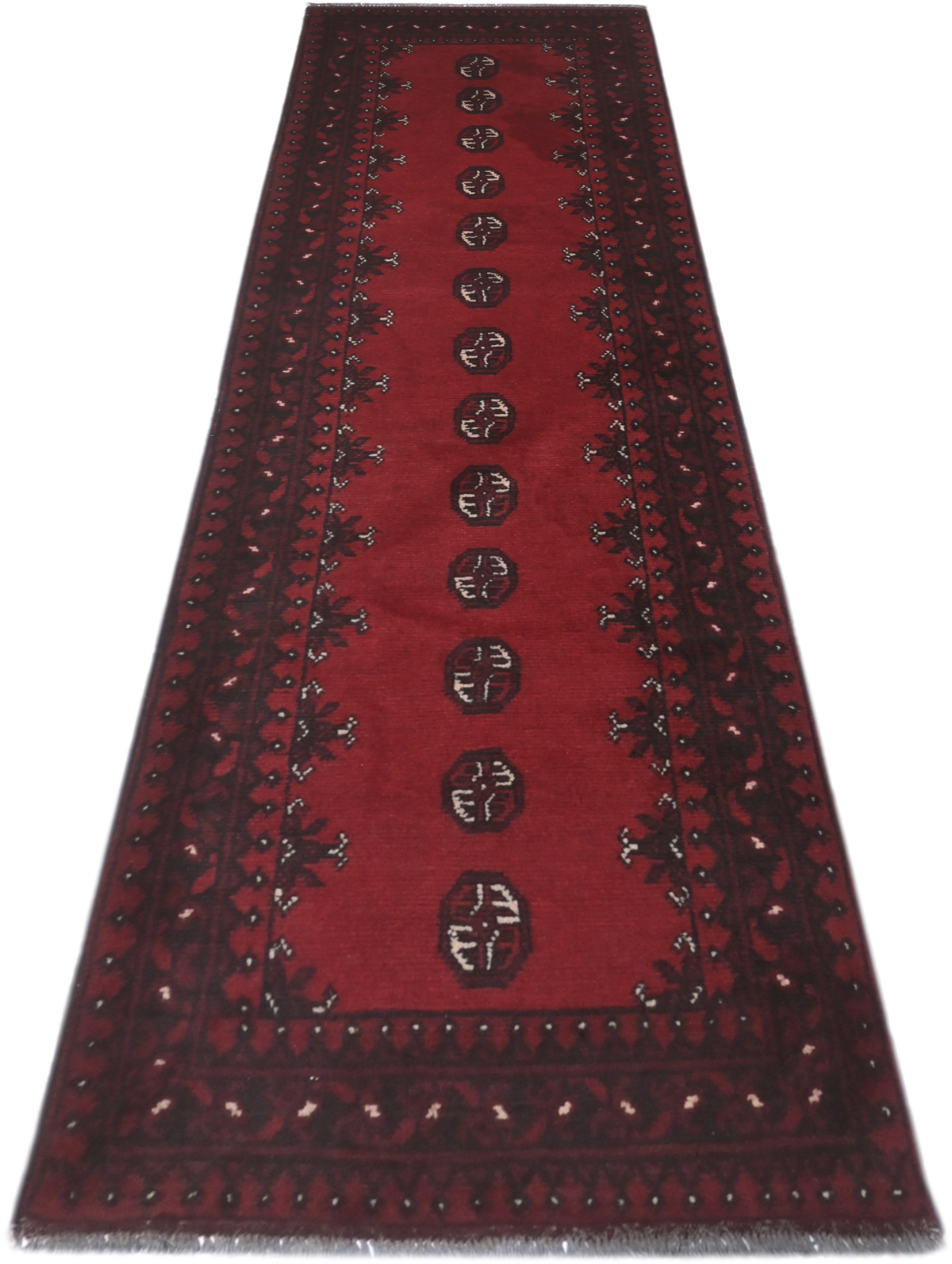 Turkoman Rug - 246 cm x 68 cm