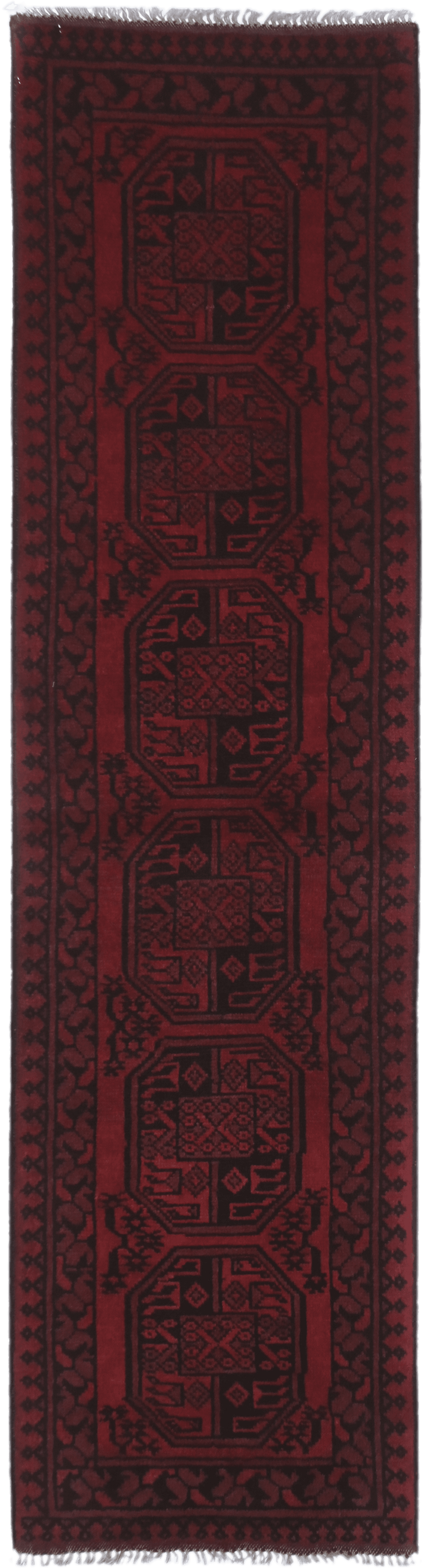 Turkoman Rug - 233 cm x 63 cm
