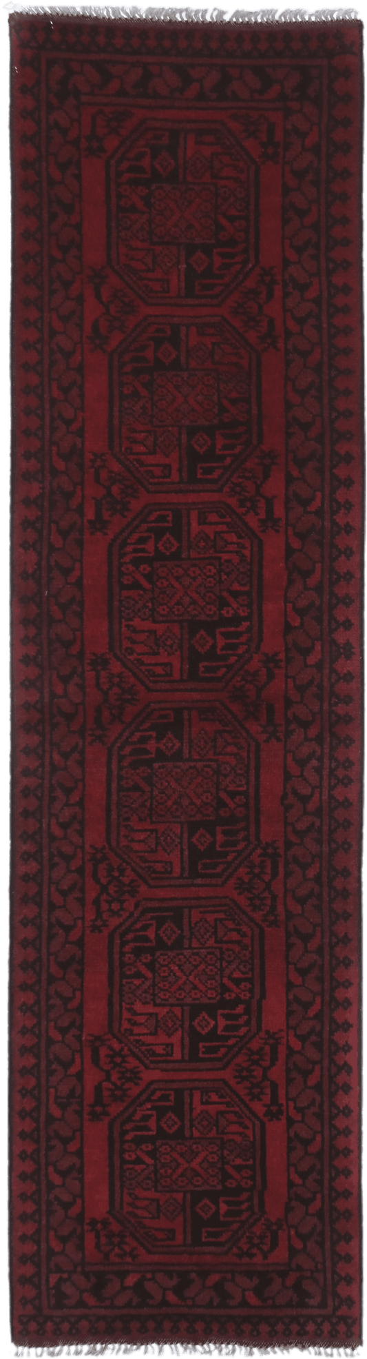 Turkoman Rug - 233 cm x 63 cm
