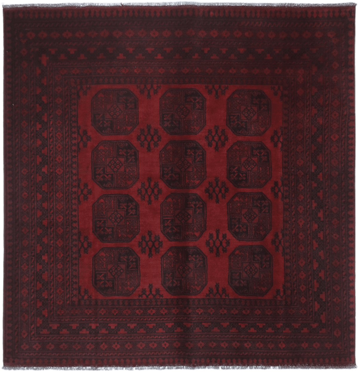 Turkoman Rug - 201 cm x 194 cm