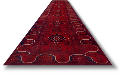 Khal Mohammadi Rug - 379 cm x 83 cm