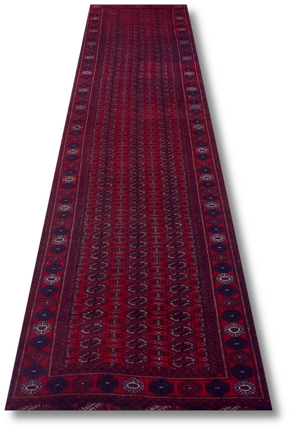 Fine Bokhara Rug - 370 cm x 88 cm