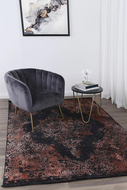 Brooklyn Medallion Copper Rug
