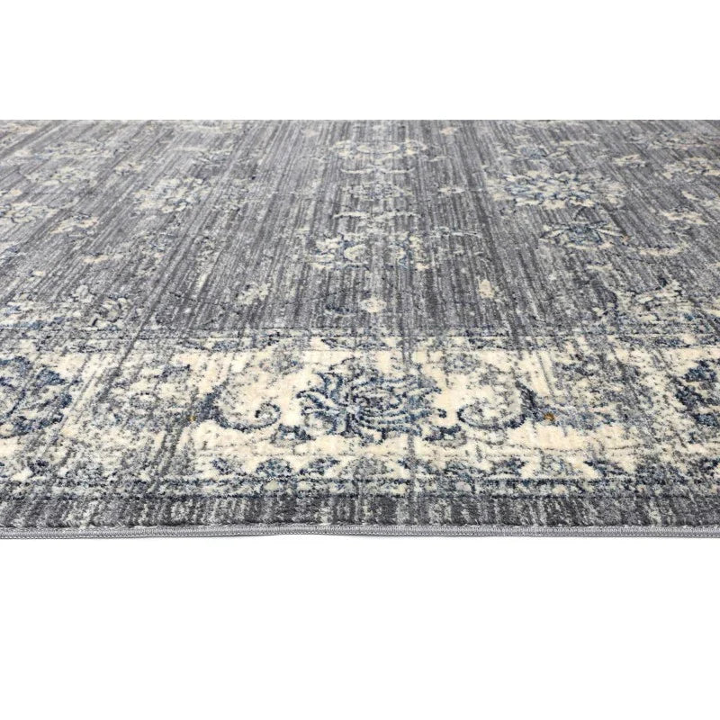 Atlanta Vintage-Look Grey Rug