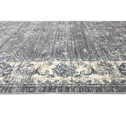 Atlanta Vintage-Look Grey Rug