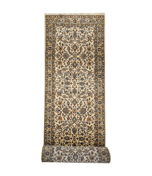 Kashan Runner - 500 cm x 100 cm (approx)