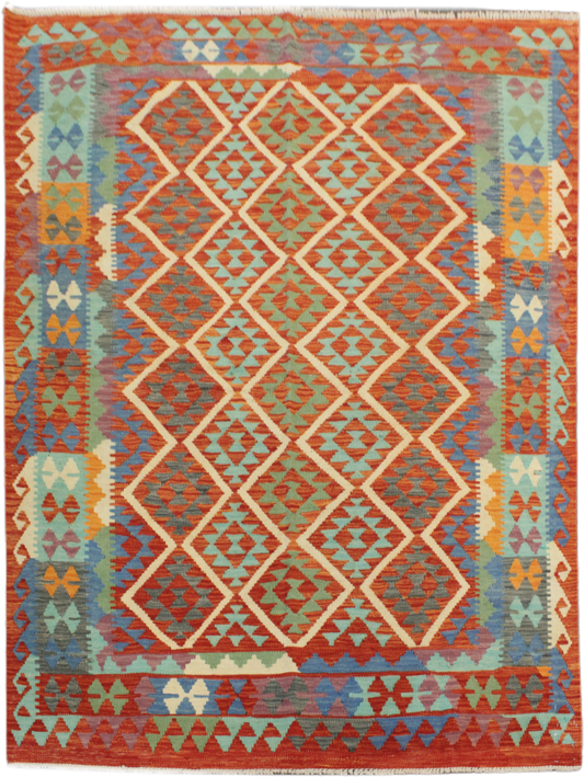 Chobi Kilim - 191 cm x 154 cm