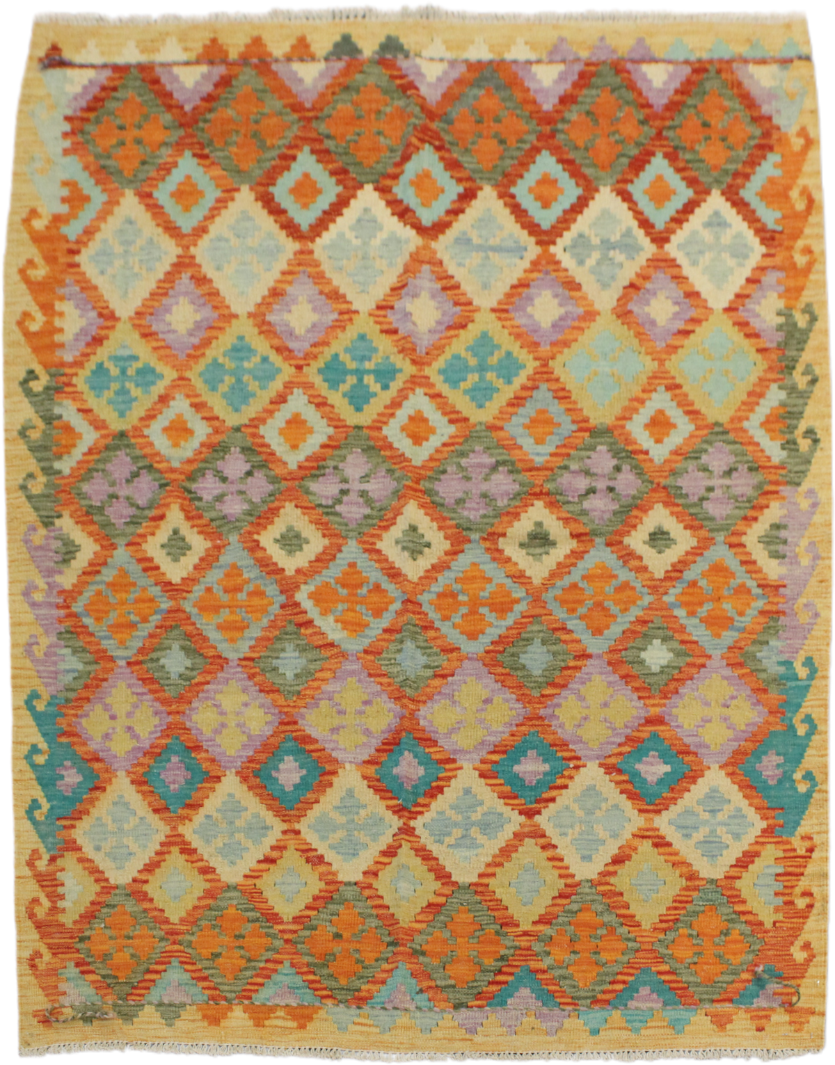 Chobi Kilim - 181 cm x 142 cm