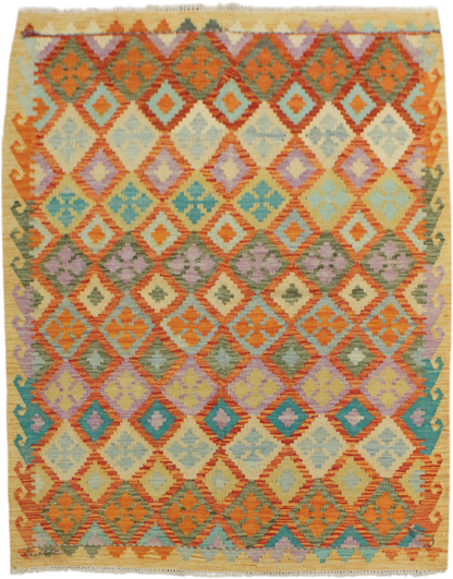 Chobi Kilim - 181 cm x 142 cm