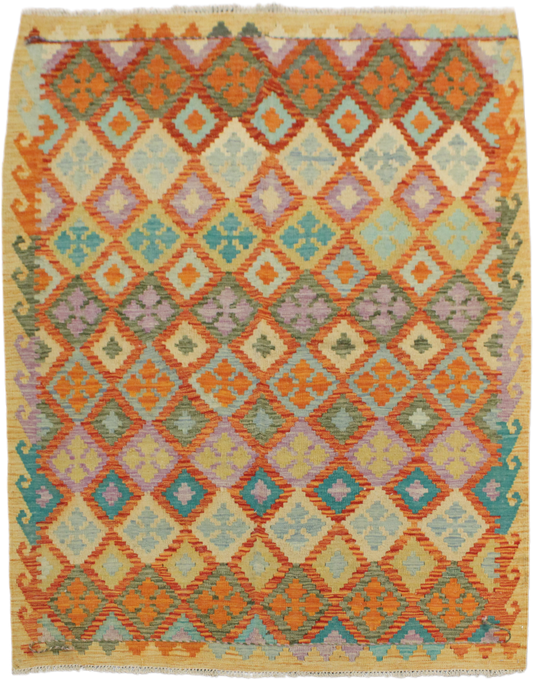 Chobi Kilim - 181 cm x 142 cm