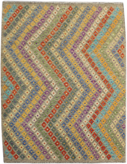 Chobi Kilim - 202 cm x 159 cm