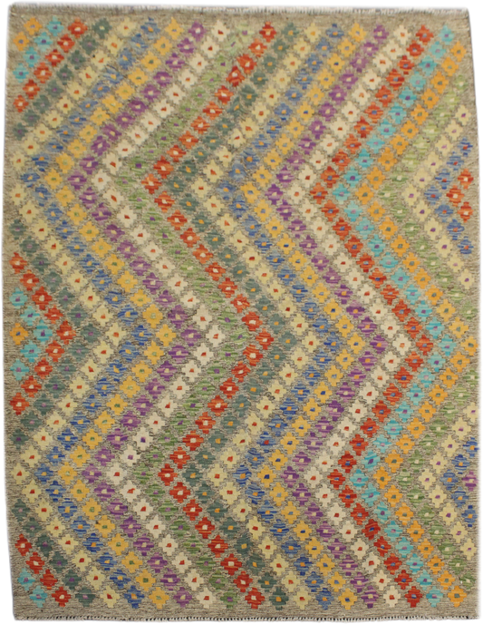 Chobi Kilim - 202 cm x 159 cm