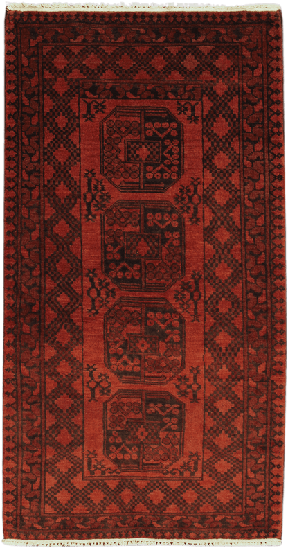 Turkaman Rug - 191 cm x 102 cm