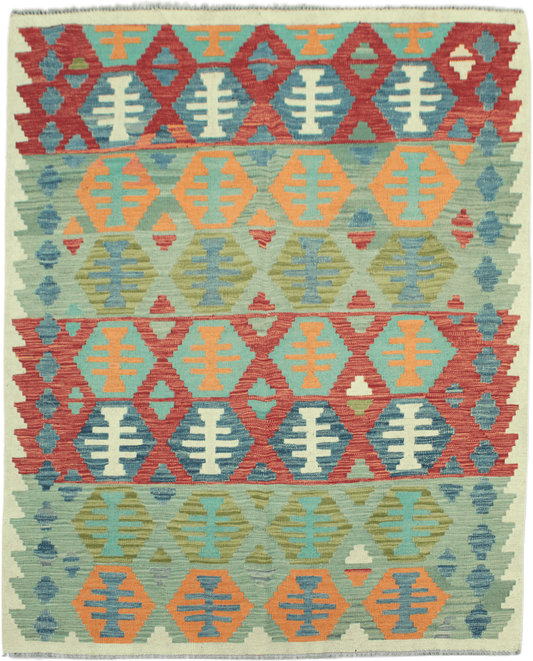 Chobi Kilim Rug  - 192 cm x 155 cm