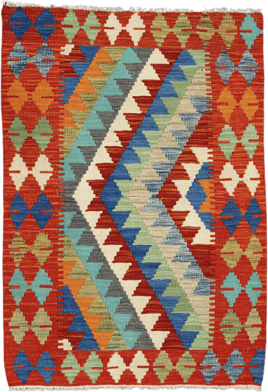 Chobi Kilim Rug  - 118 cm x 82 cm
