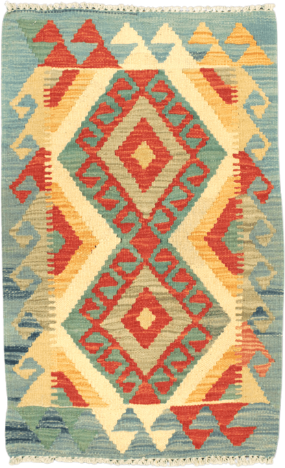 Chobi Kilim Rug  - 89 cm x 56 cm