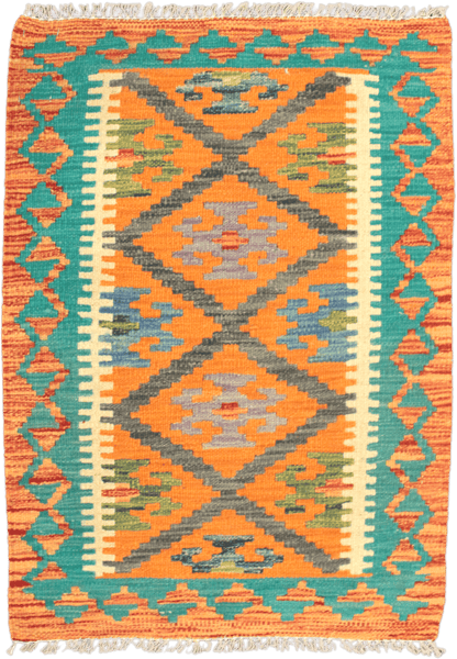 Chobi Kilim Rug  - 87 cm x 53 cm