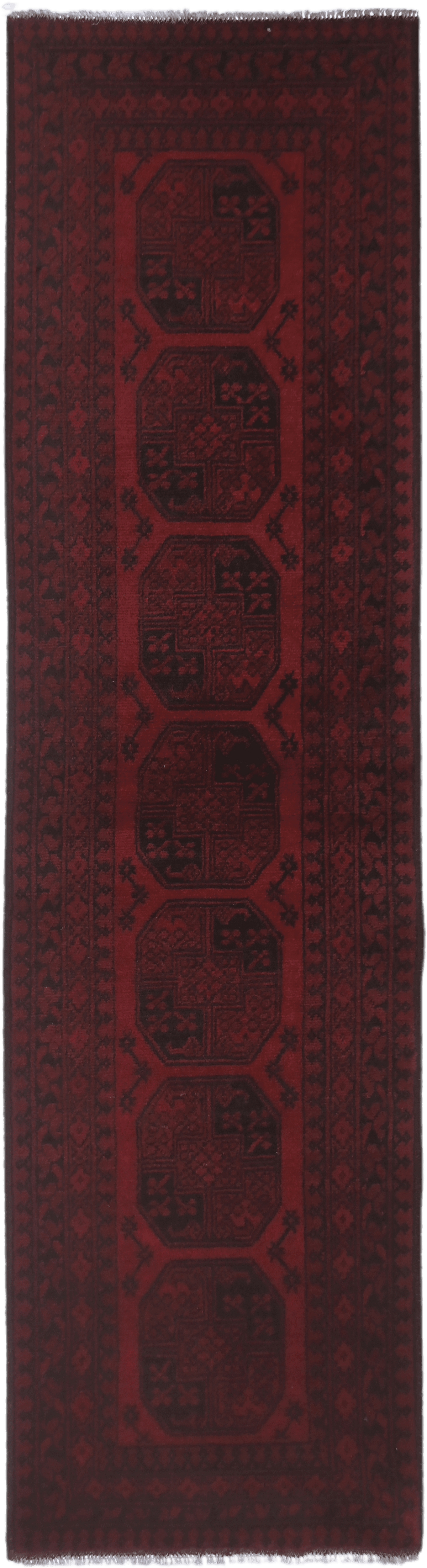 Turkoman Rug - 286 cm x 81 cm