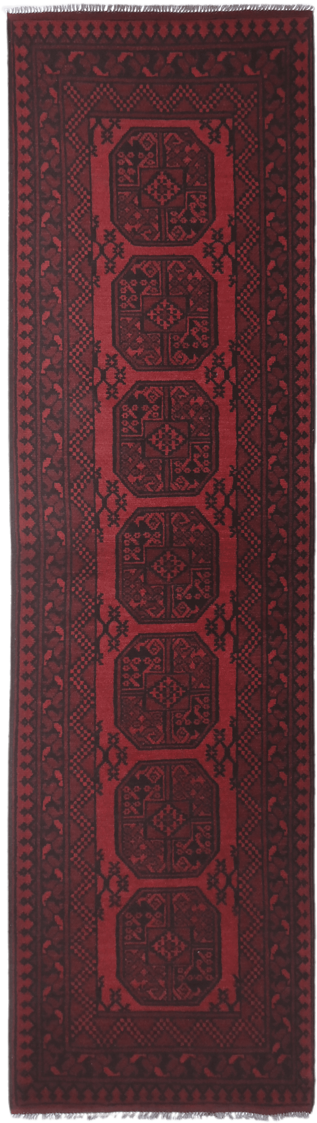 Turkoman Rug - 287 cm x 83 cm