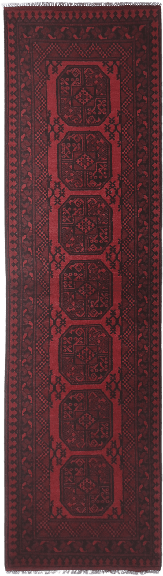 Turkoman Rug - 287 cm x 83 cm