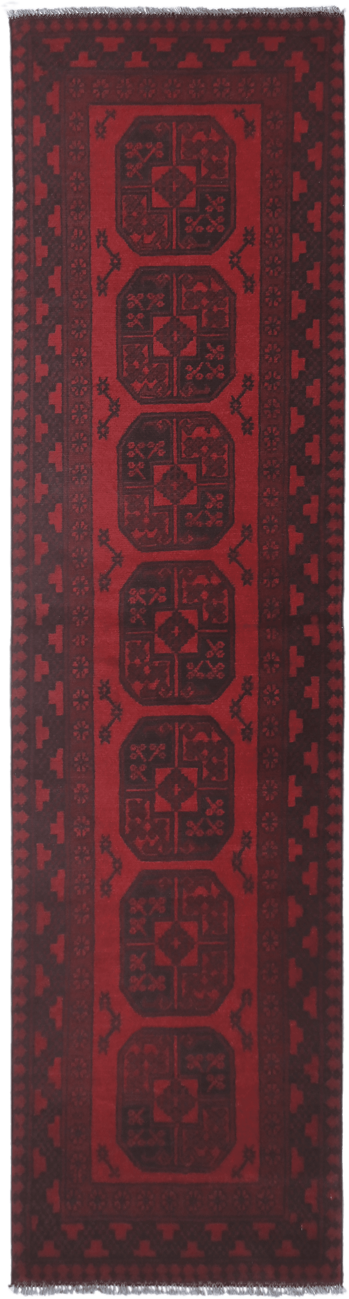 Turkoman Rug - 283 cm x 72 cm