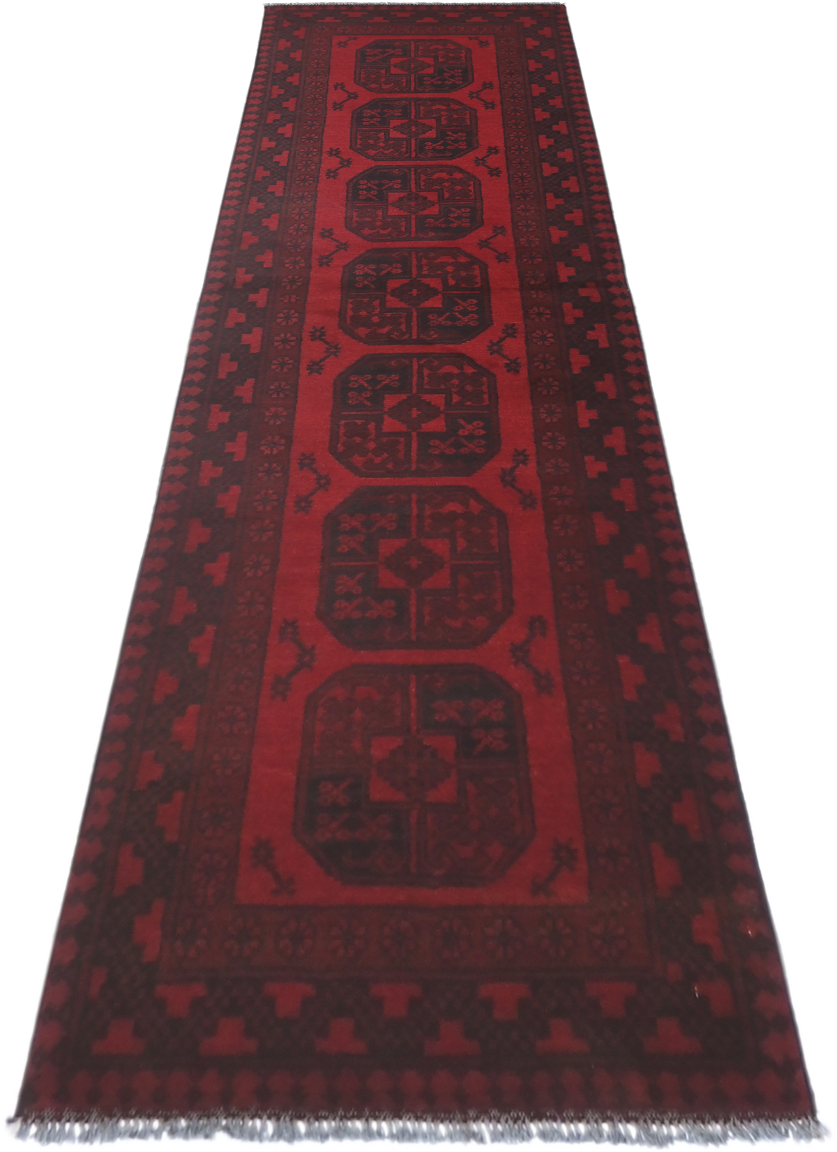 Turkoman Rug - 283 cm x 72 cm