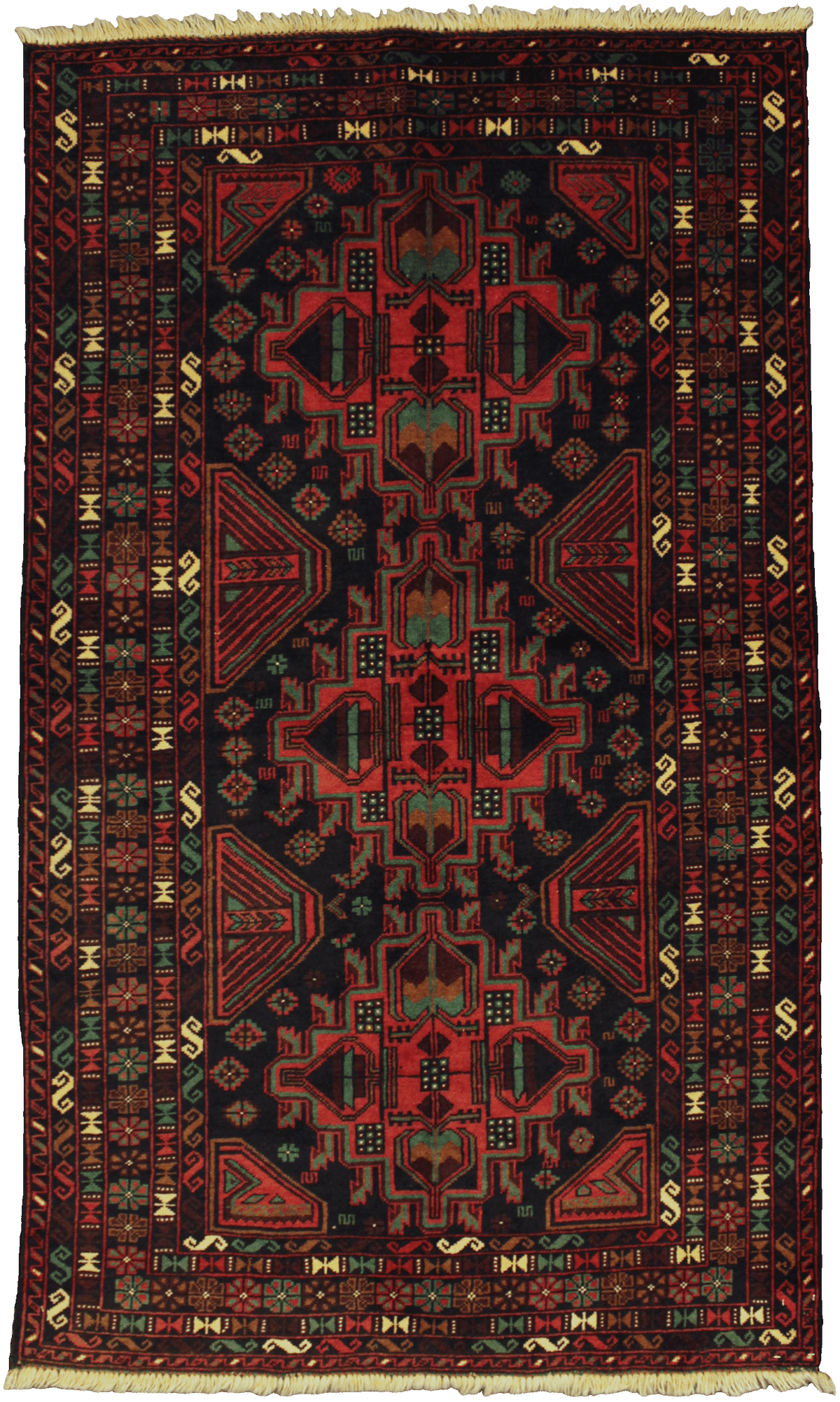 Fine Baluchi Rug - 192 cm x 115 cm