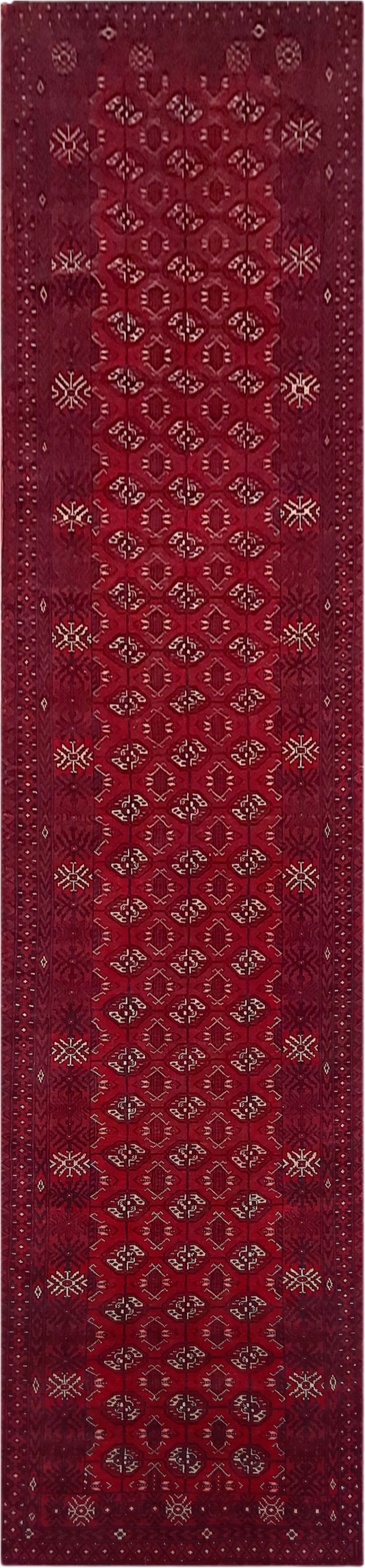 Fine Turkoman Rug - 378 cm x 89 cm