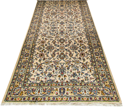 Kashan Runner - 500 cm x 100 cm (approx)