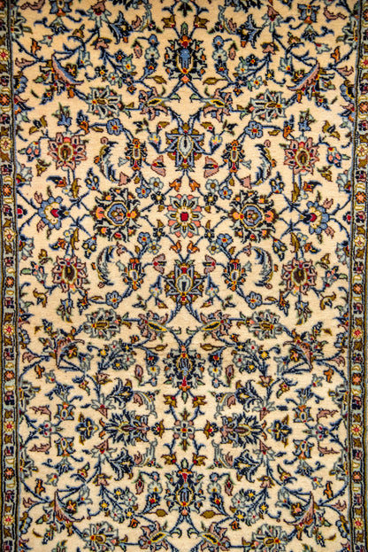 Kashan Runner - 500 cm x 100 cm (approx)