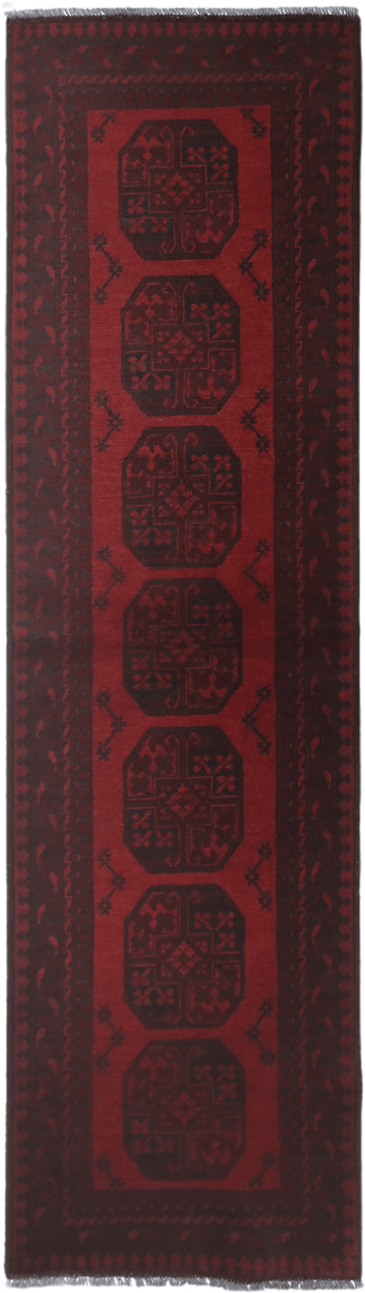 Turkoman Rug - 281 cm x 78 cm