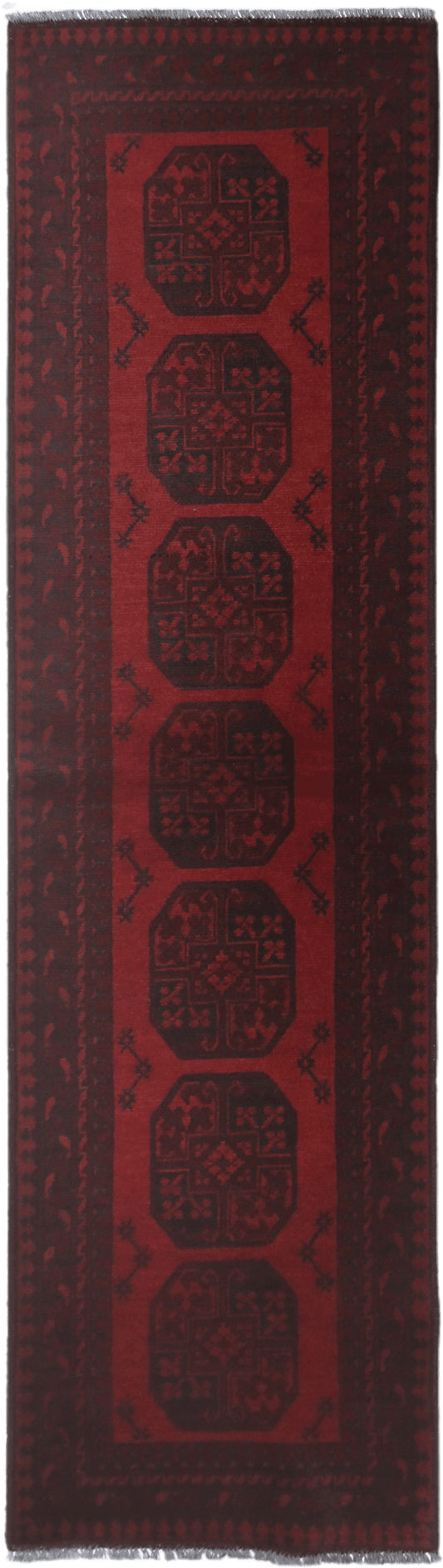 Turkoman Rug - 281 cm x 78 cm