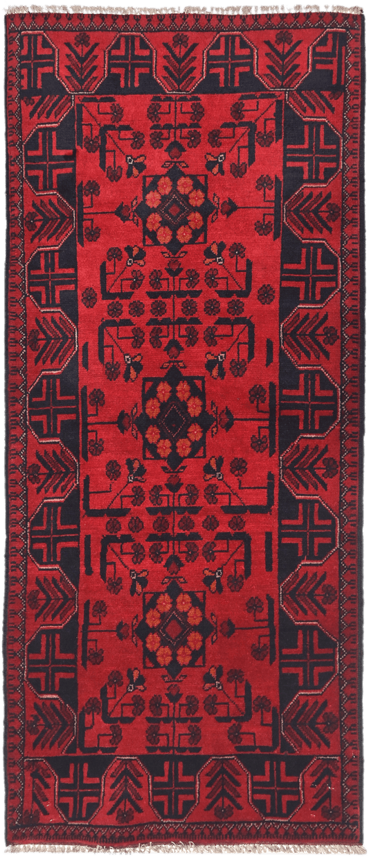 Khal Mohammadi Runner - 189 cm x 76 cm
