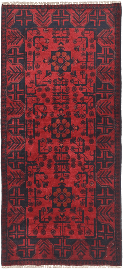Khal Mohammadi Runner - 188 cm x 82 cm