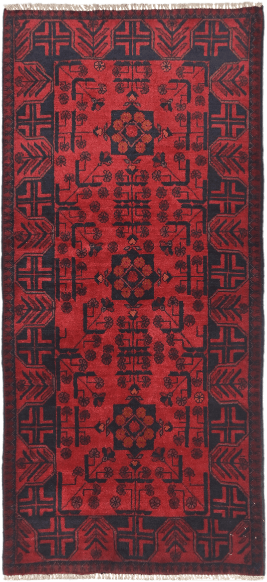 Khal Mohammadi Runner - 188 cm x 82 cm