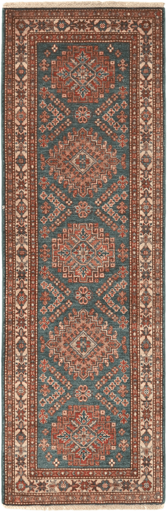 Super Kazak Runner - 225 cm x 77 cm