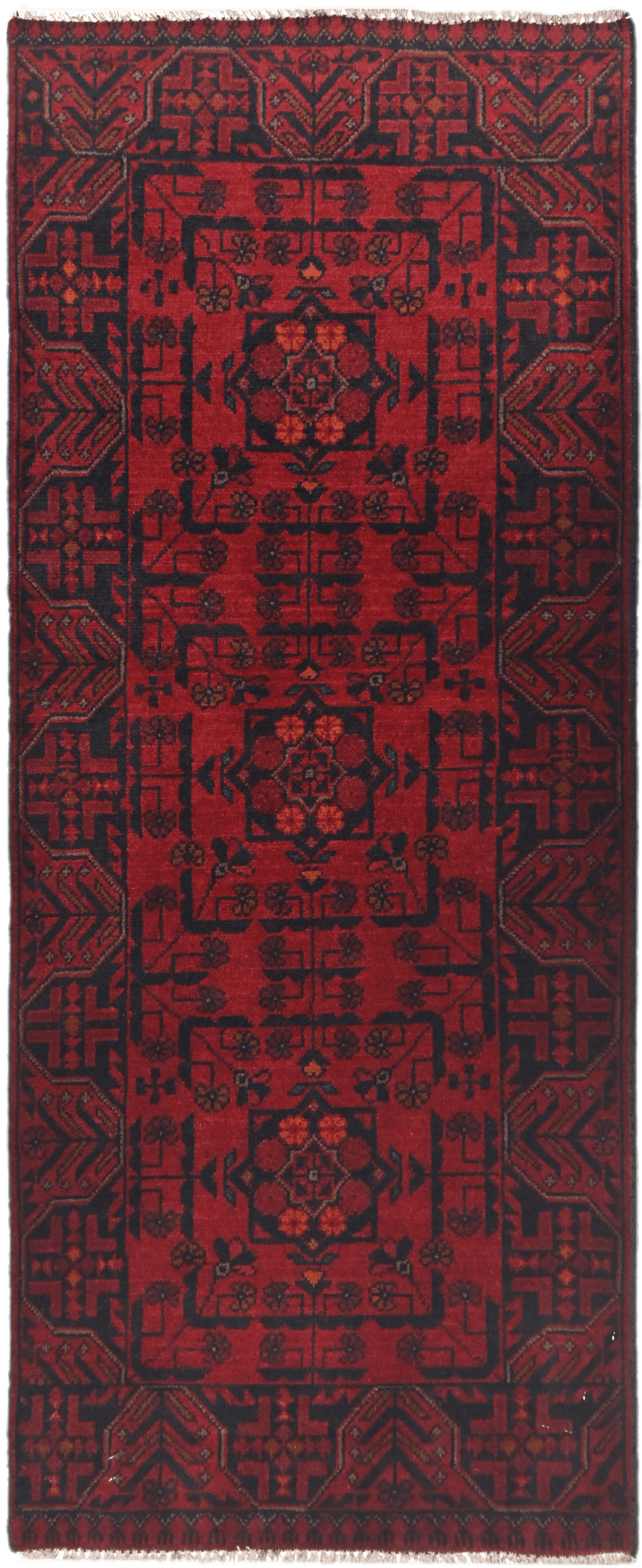 Khal Mohammadi Runner - 186 cm x 77 cm