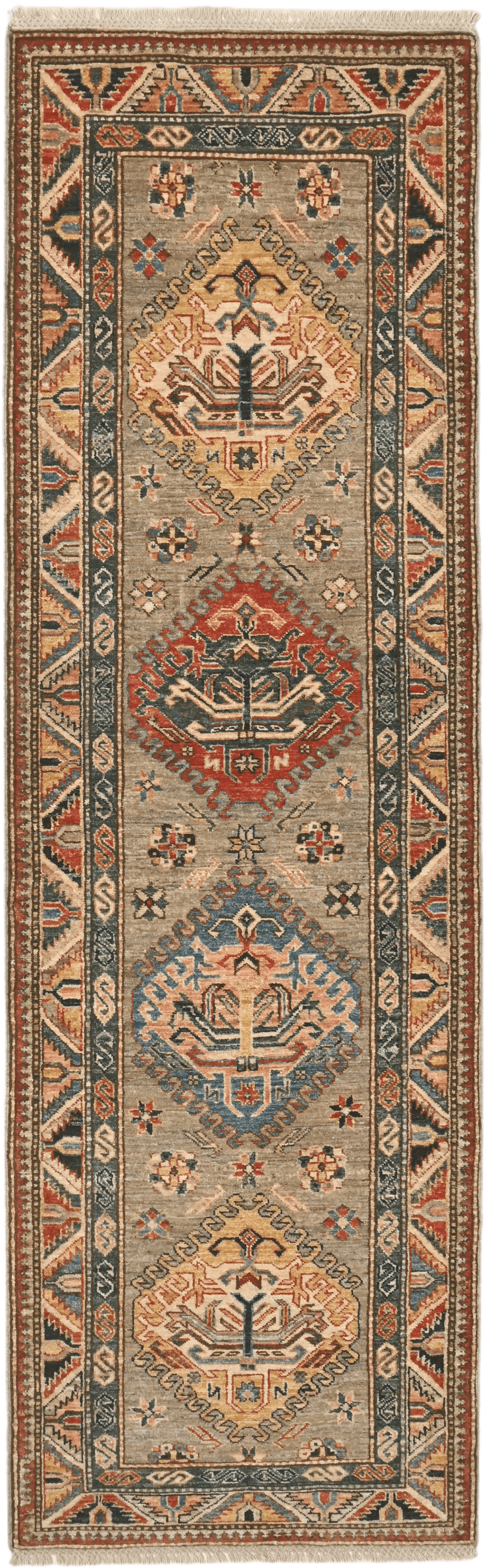 Super Kazak Runner - 260 cm x 82 cm