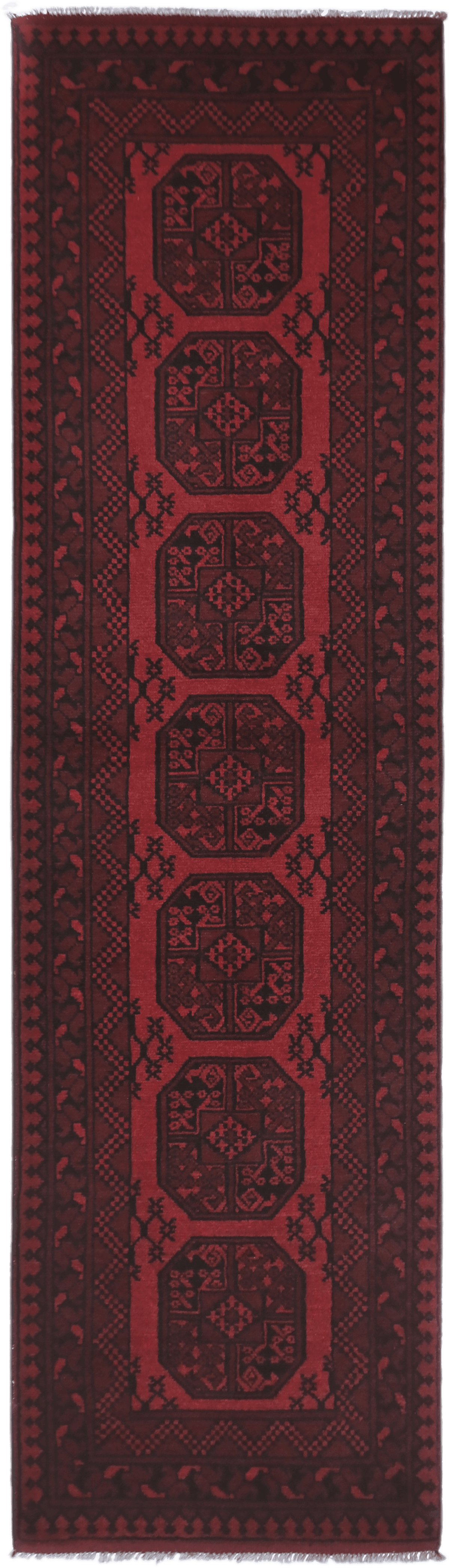 Turkoman Rug - 286 cm x 82 cm