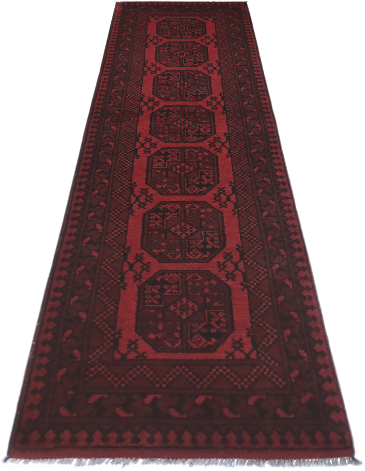 Turkoman Rug - 286 cm x 82 cm