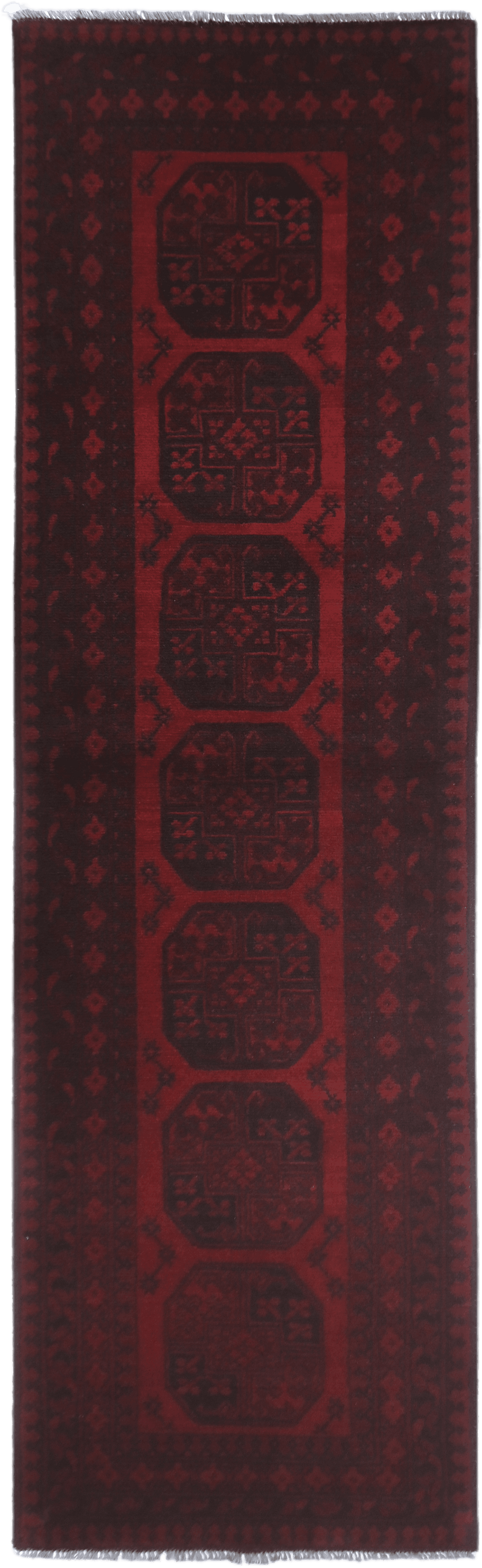 Turkoman Rug - 281 cm x 81 cm