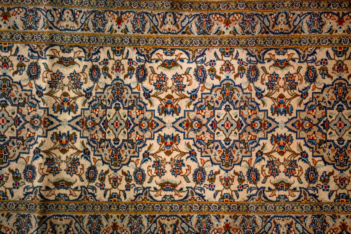 Kashan Runner - 400 cm x 110 cm