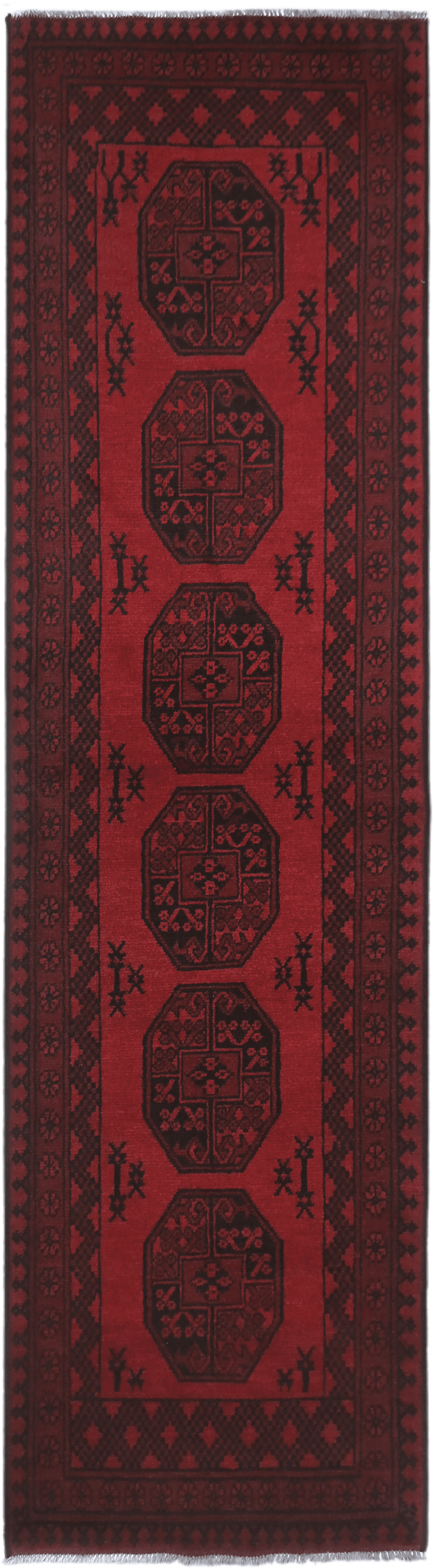 Turkoman Rug - 285 cm x 81 cm