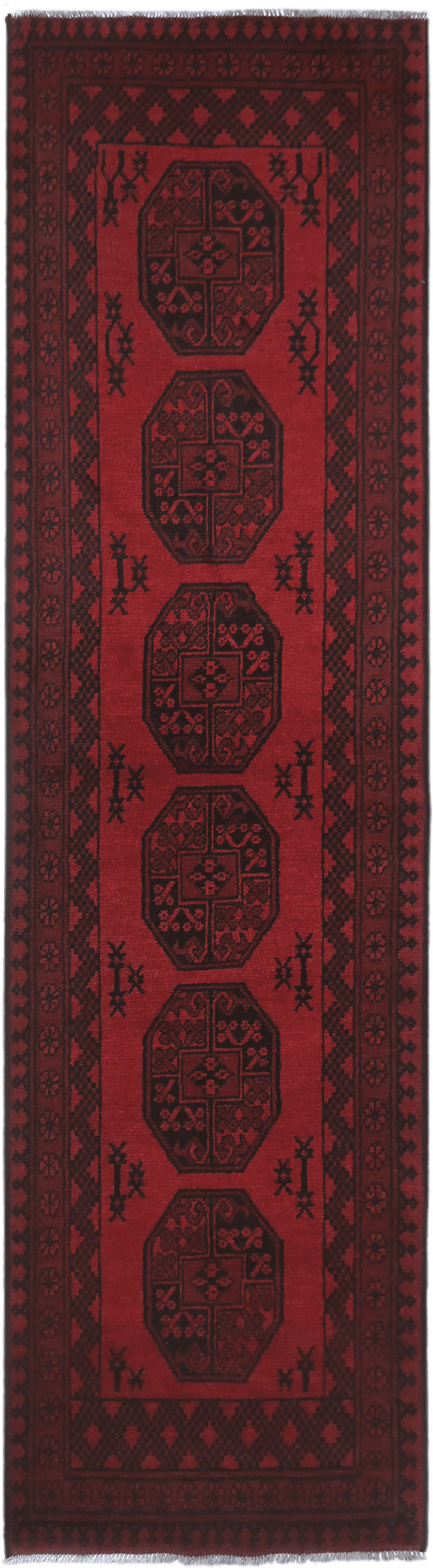 Turkoman Rug - 285 cm x 81 cm