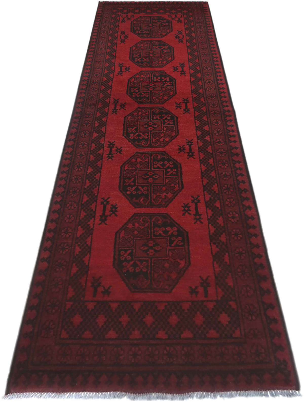 Turkoman Rug - 285 cm x 81 cm