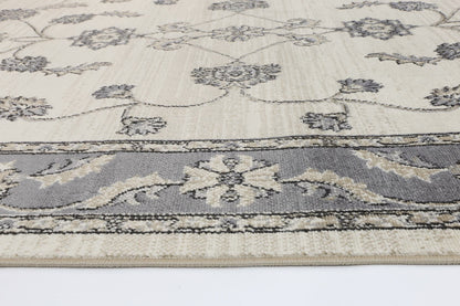 Arya Vines Traditional Cream Rug